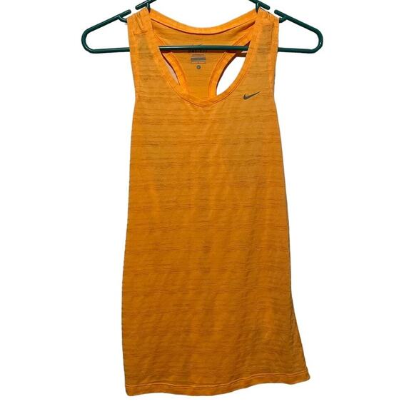 Women's‎ Nike Neon Orange Racerback Workout Tank - Picture 1 of 5
